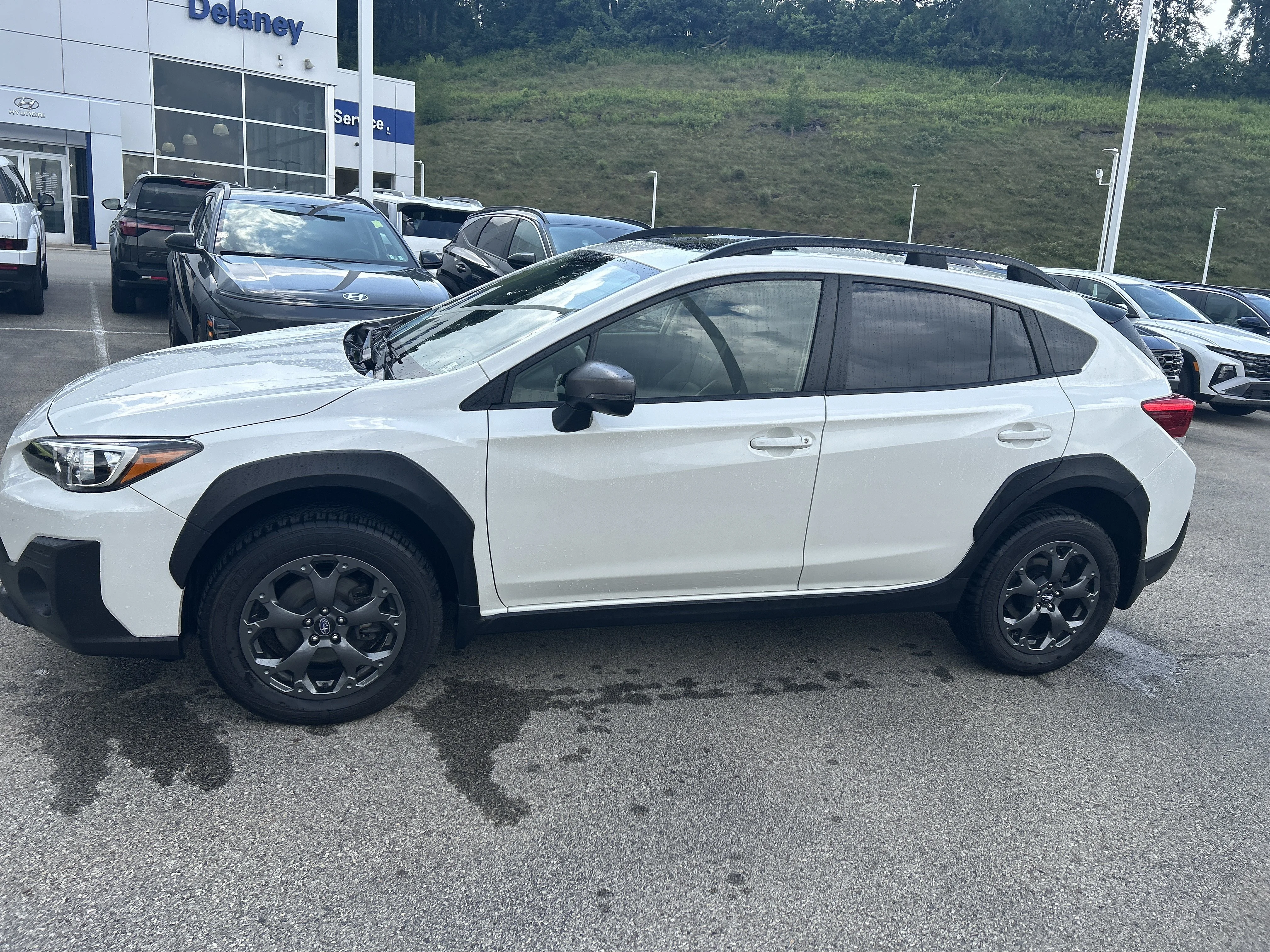 Certified Used 2023 Crystal White Pearl Subaru Sport image 6
