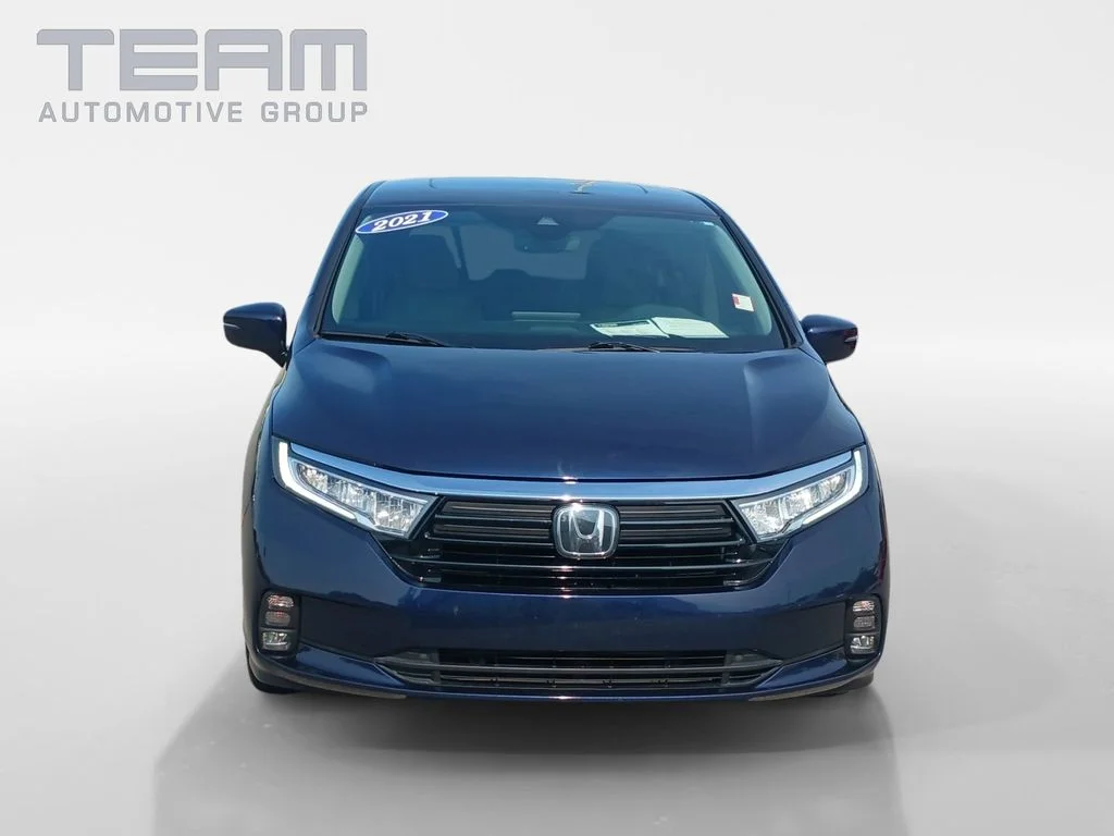 Used 2021 Blue Honda EX-L image 2