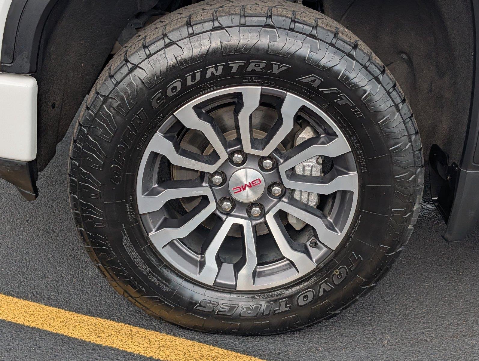 Used 2020 SUMMIT WHITE GMC AT4 image 10