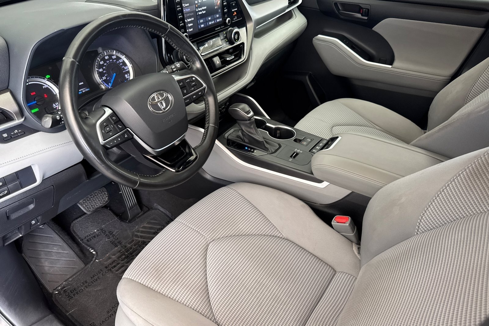 Certified Used 2021 Magnetic Gray Metallic Toyota Hybrid LE image 9
