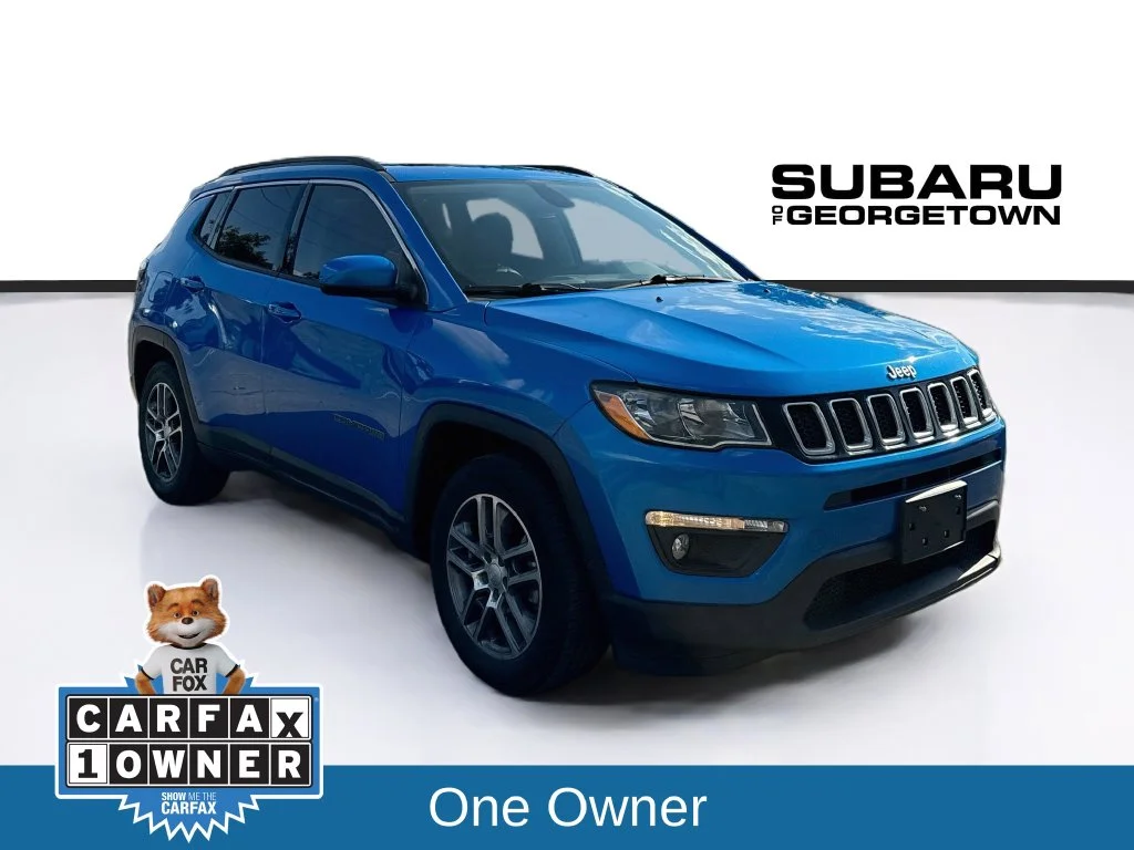 Used 2020 Blue Jeep Latitude image 1
