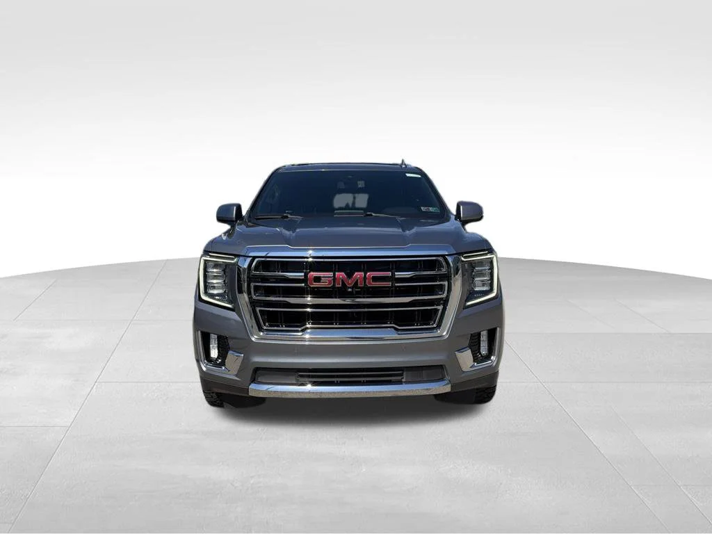 Used 2021 Satin Steel Metallic GMC SLT image 3