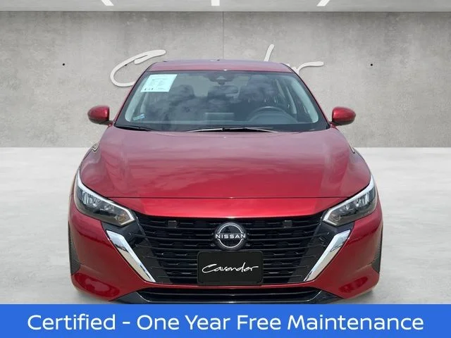 Certified Used 2025 Red Nissan SV image 18
