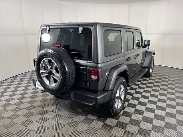 Used 2021 Gray Jeep Unlimited Sahara image 7