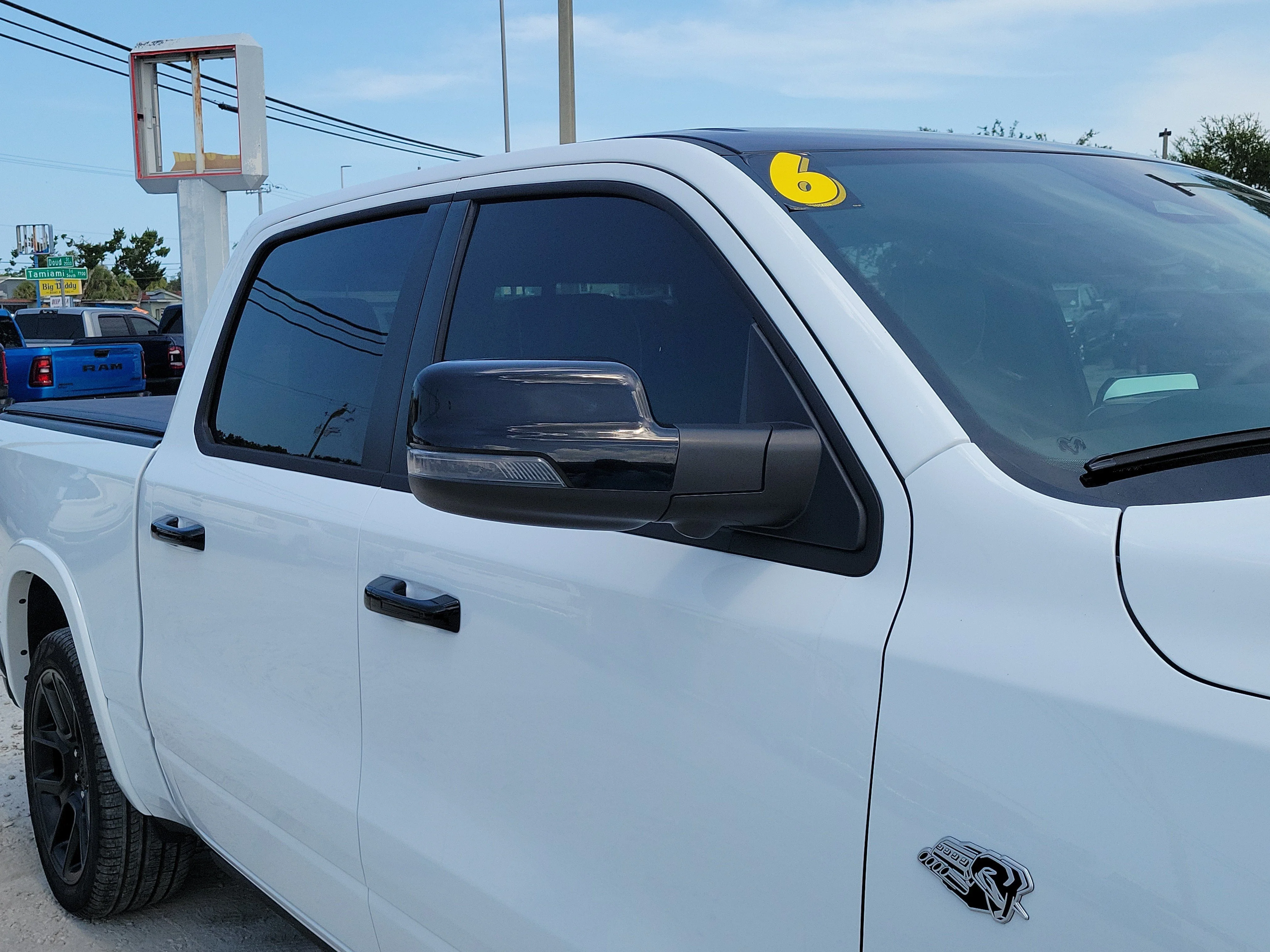 Used 2026 Bright White Clearcoat Ram Laramie image 9