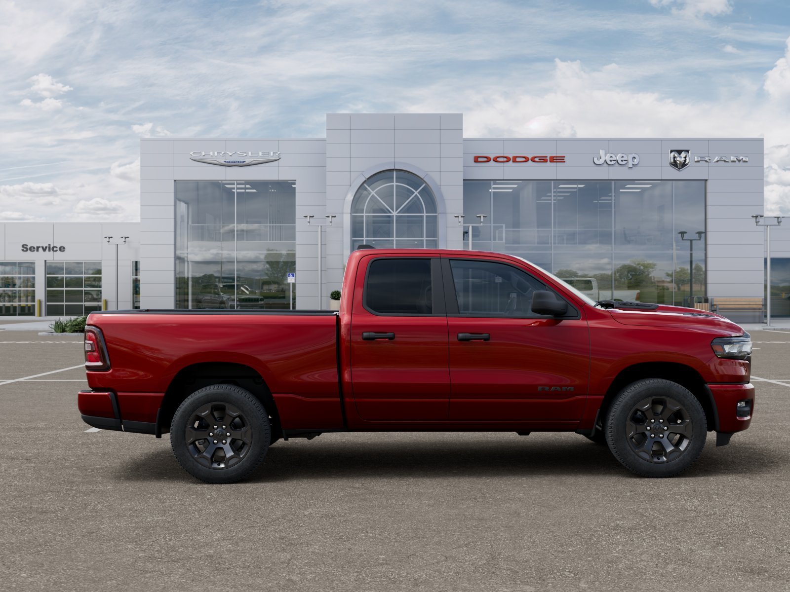 New 2026 Molten Red Pearl-Coat Exterior Paint RAM Express image 47