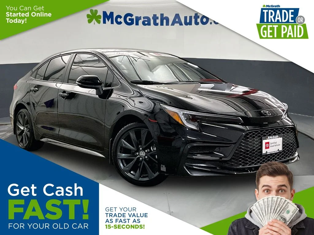 Used 2026 Black Toyota SE image 1