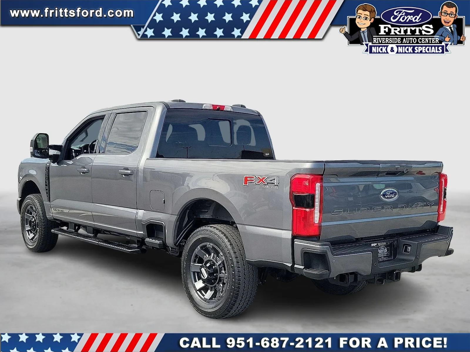Used 2024 Gray Metallic Ford Lariat image 3