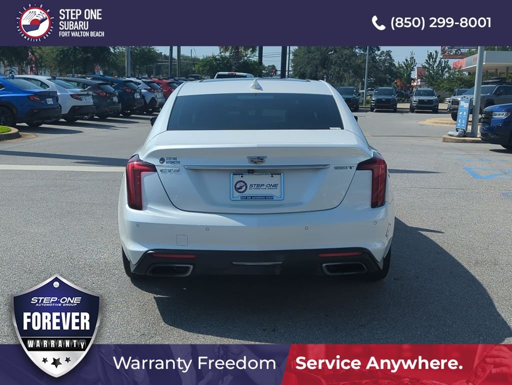 Used 2023 White Cadillac Premium Luxury image 6