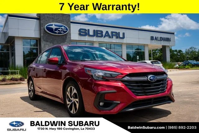 Certified Used 2025 Crimson Red Pearl Subaru Premium image 1