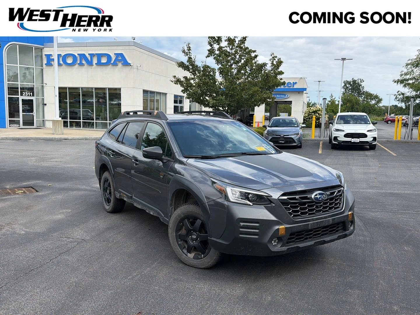 Used 2022 Magnetite Gray Metallic Subaru Wilderness image 1
