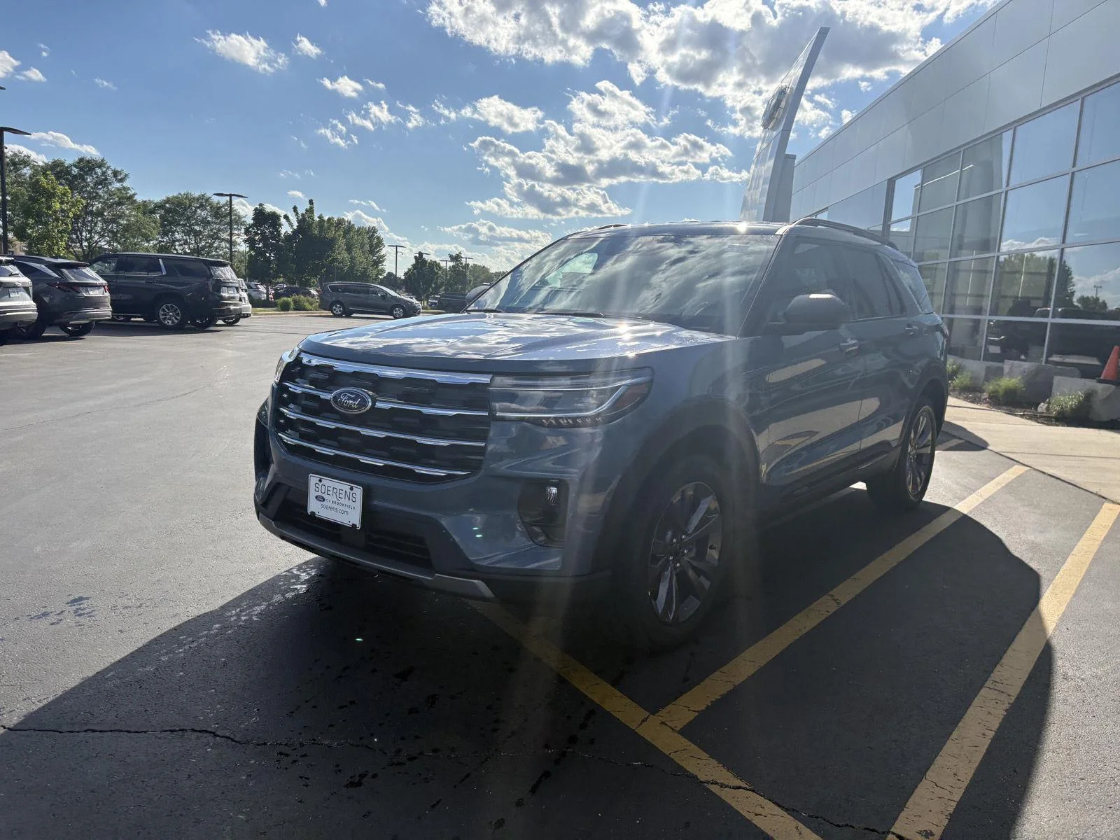 New 2026 Vapor Blue Metallic Ford Active image 3