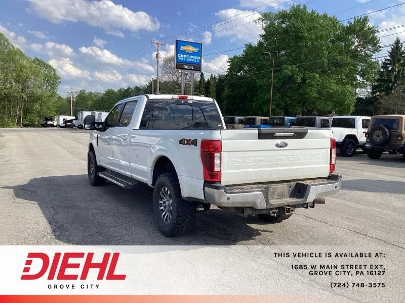 Used 2022 White Ford Lariat image 5