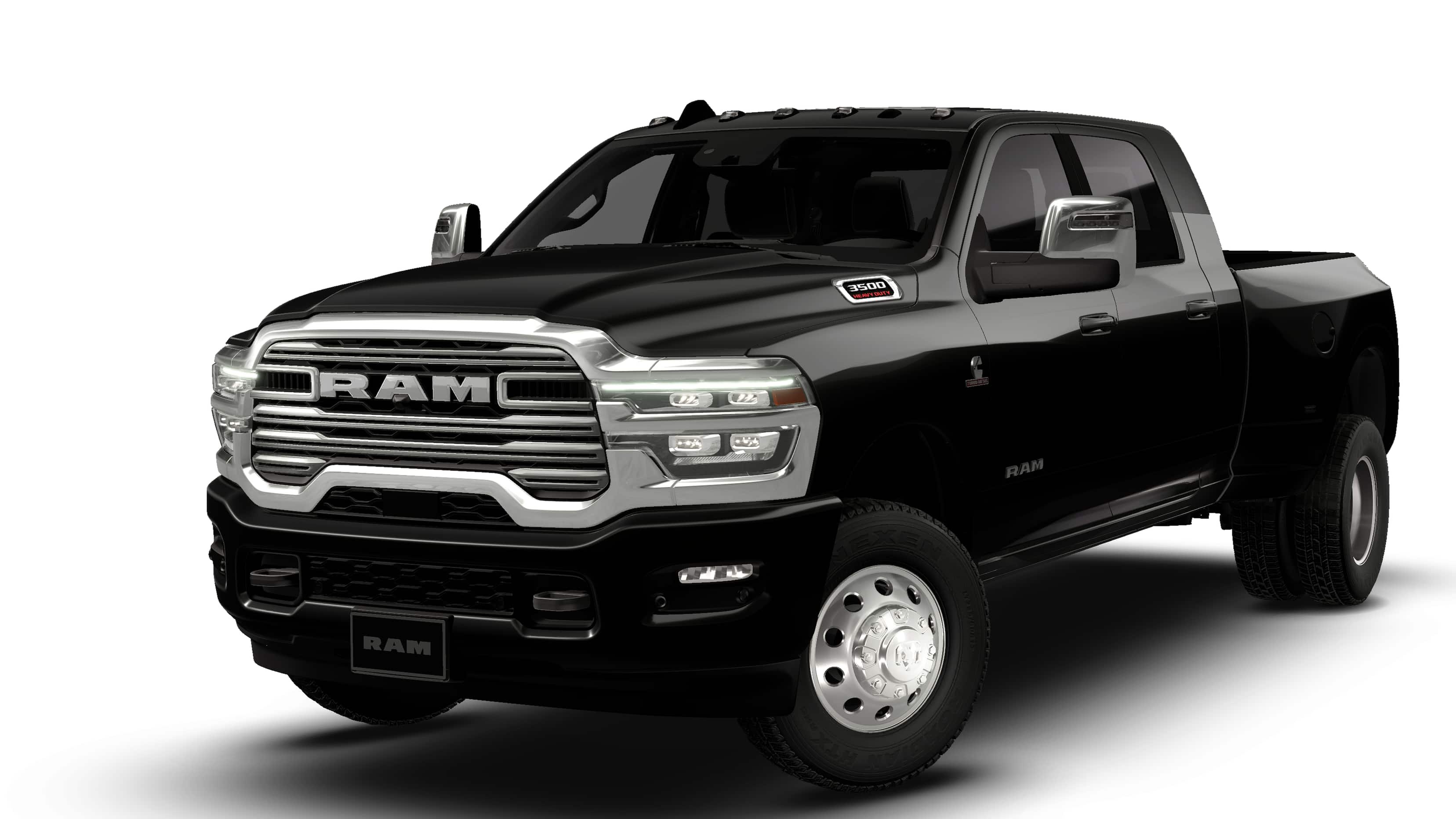 New 2027 Diamond Black Crystal Pearl-Coat Exterior Paint RAM LARAMIE image 1