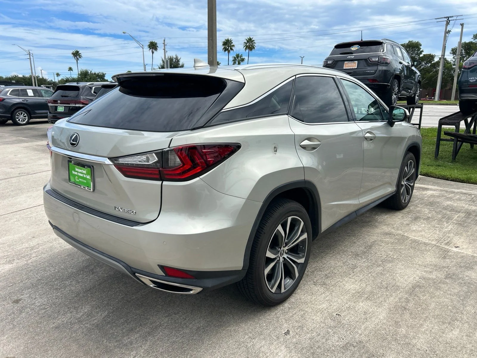 Used 2021 Beige Metallic Lexus 350 image 5