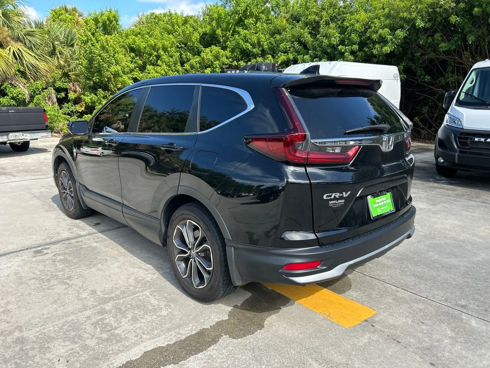 Used 2022 Crystal Black Pearl Honda EX image 3
