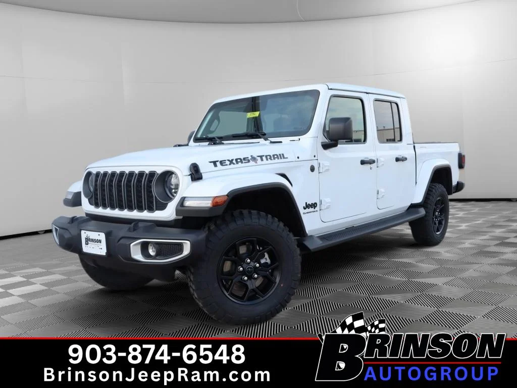 New 2026 Bright White Clearcoat Jeep Texas Trail image 1