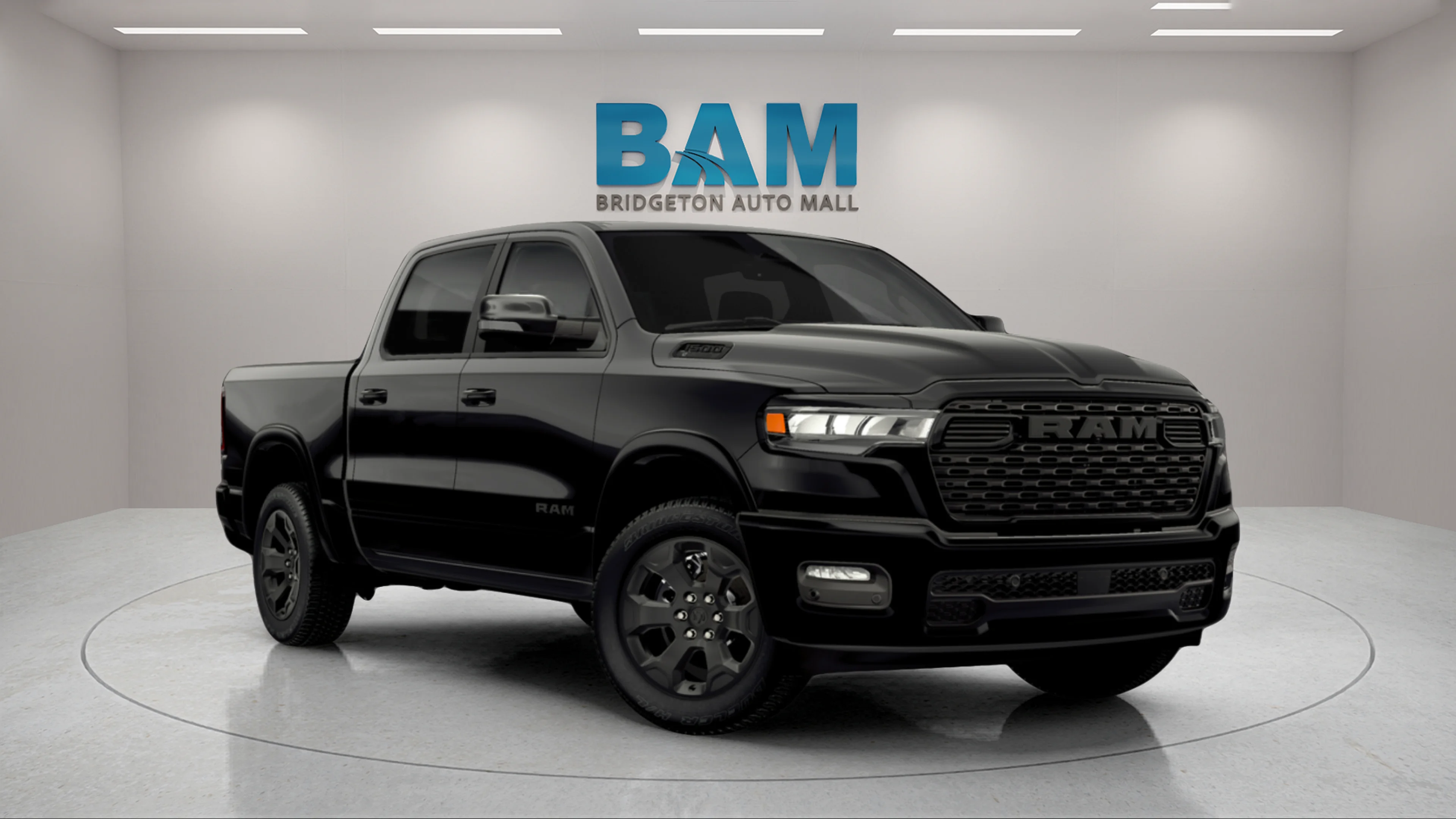 New 2026 Diamond Black Crystal Pearlcoat Ram Big Horn image 16