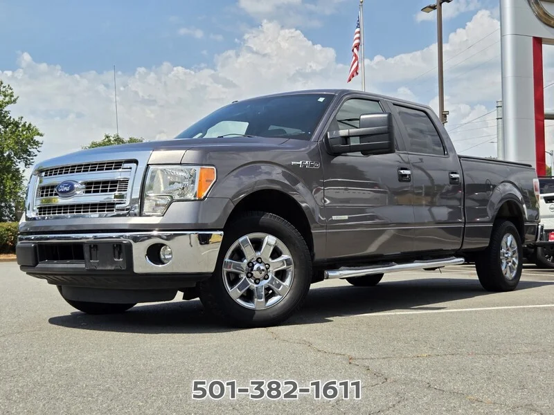 Used 2014 Sterling Gray Metallic FORD 2WD SUPERCREW 145" XLT image 26