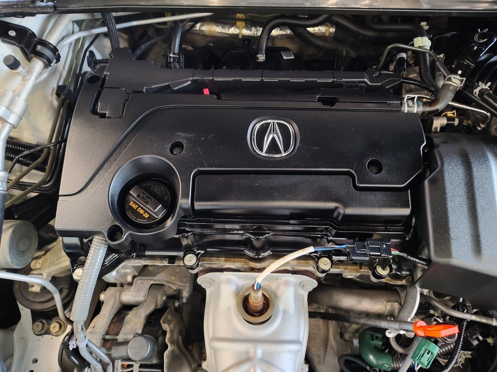 Used 2020 Platinum White Pearl Acura 2.4L A-Spec Pkg image 29