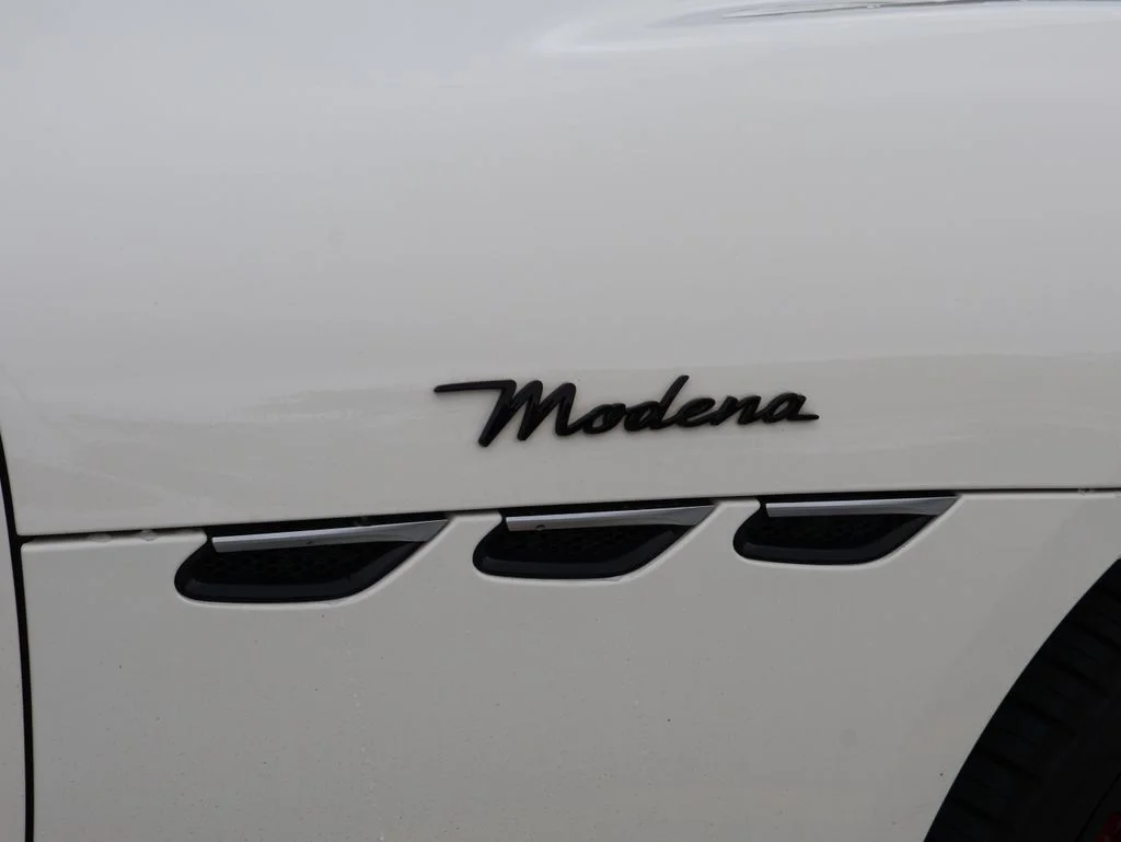 Used 2024 Bianco Solid Maserati Modena image 9