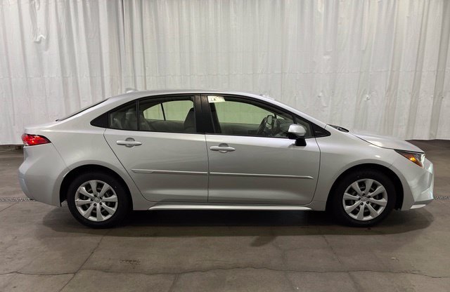 Certified Used 2022 Silver Toyota LE image 2
