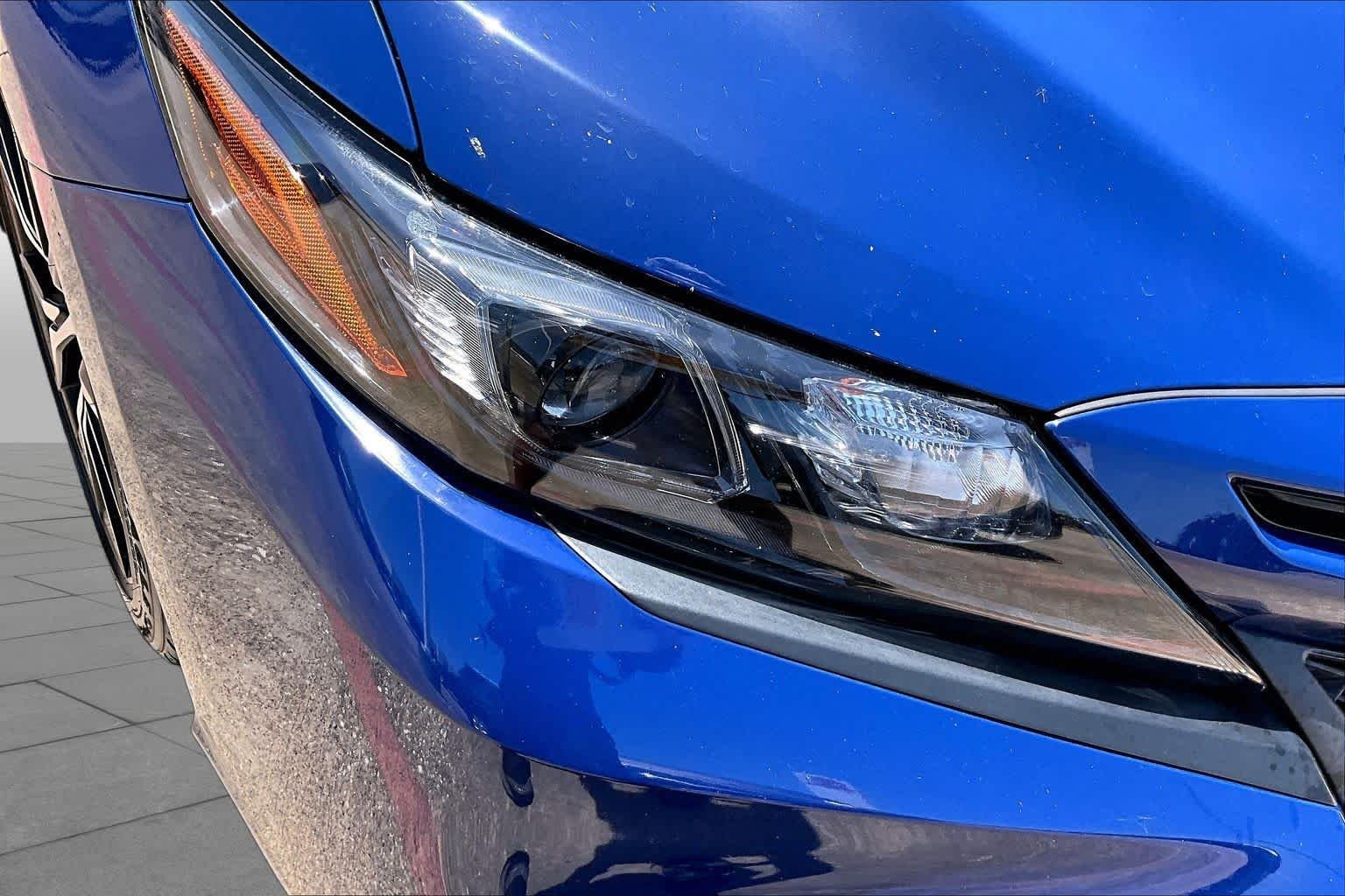 Used 2023 Reservoir Blue Toyota SE image 26