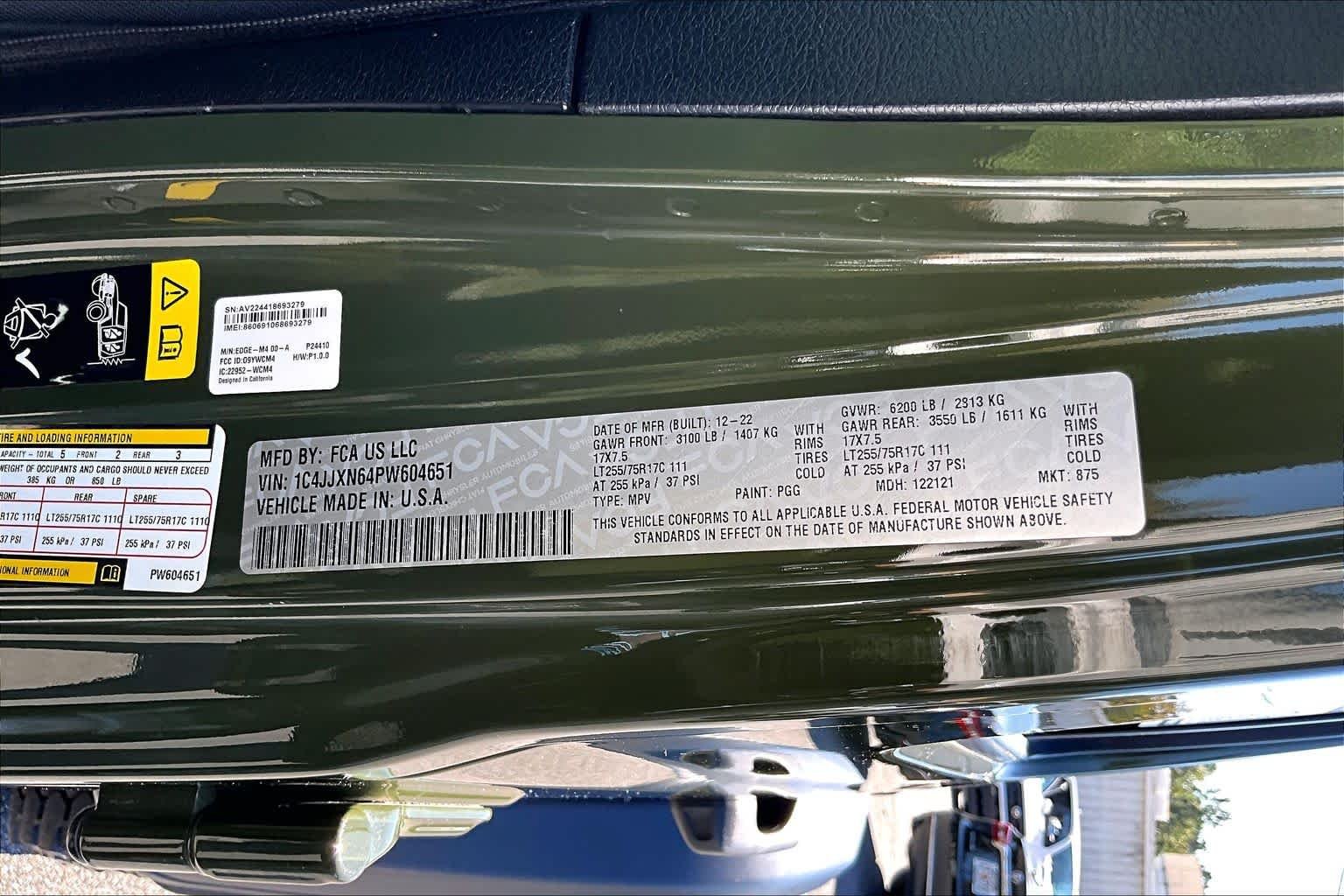 Used 2023 Sarge Green Clearcoat Jeep Willys image 34