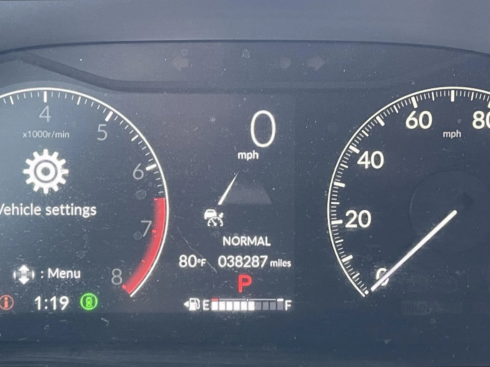 Used 2023 Urban Gray Pearl Honda LX image 8