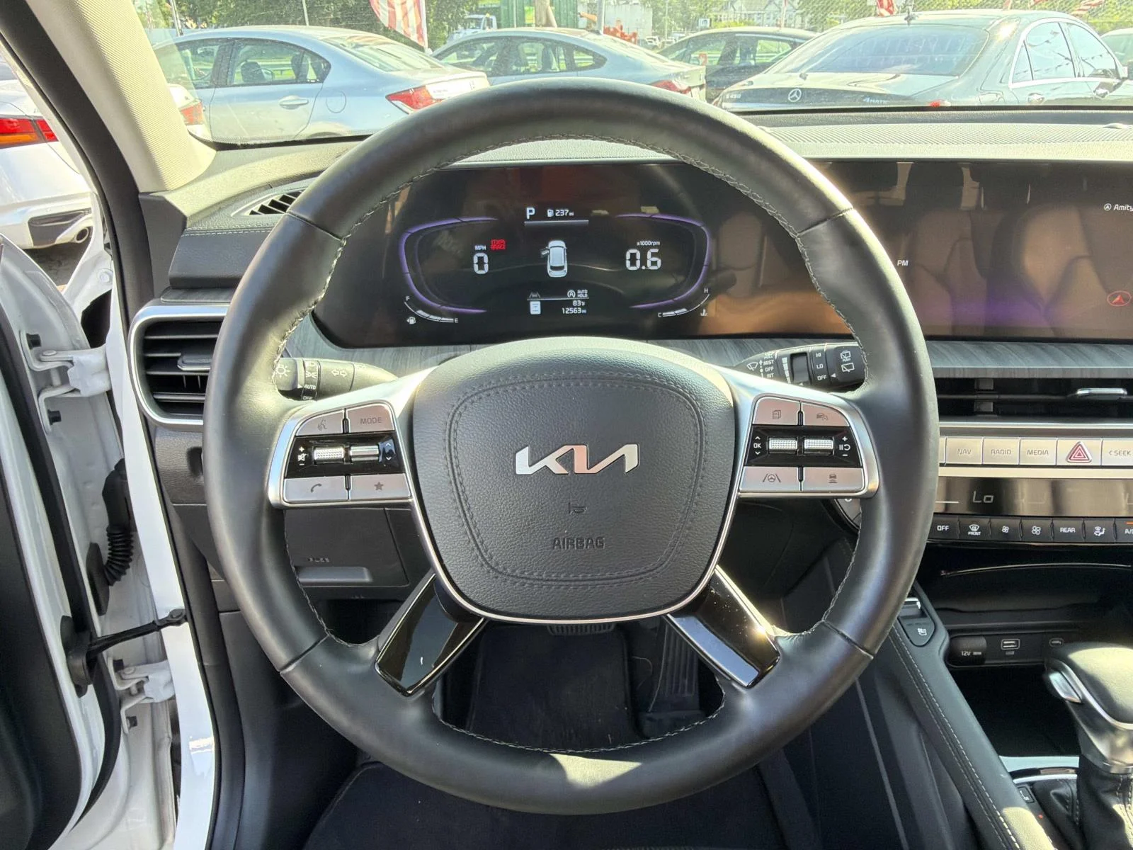 Used 2024 White Kia EX image 17