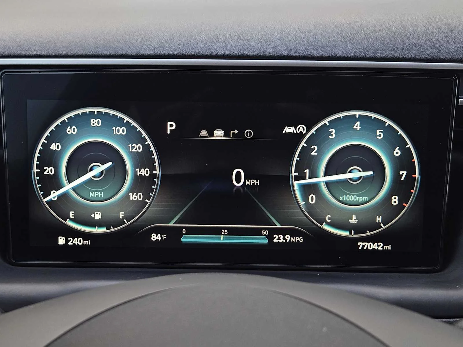 Used 2023 Amazon Gray Hyundai Limited image 10