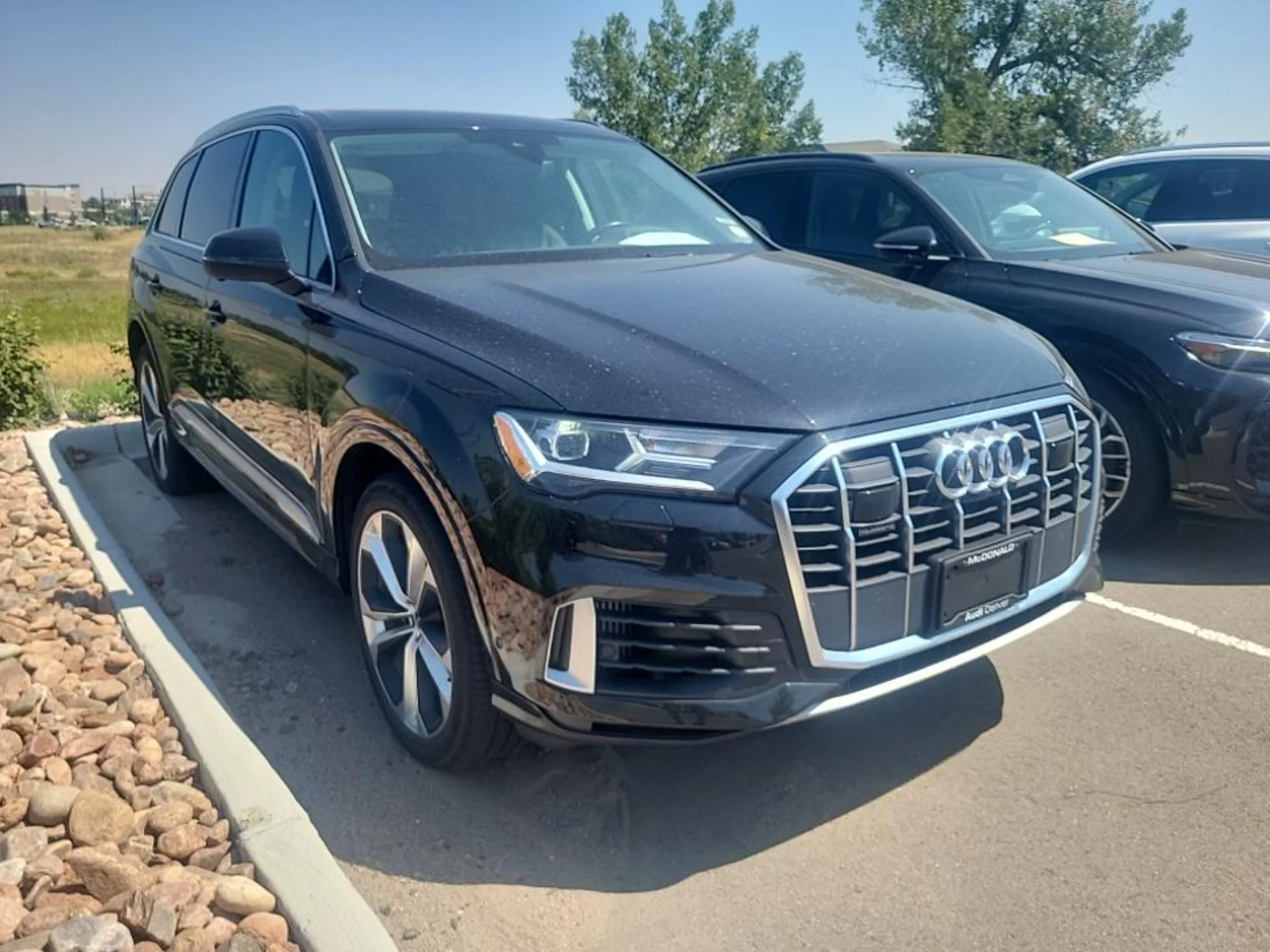 Used 2022 Mythos Black Metallic Audi Premium Plus image 8
