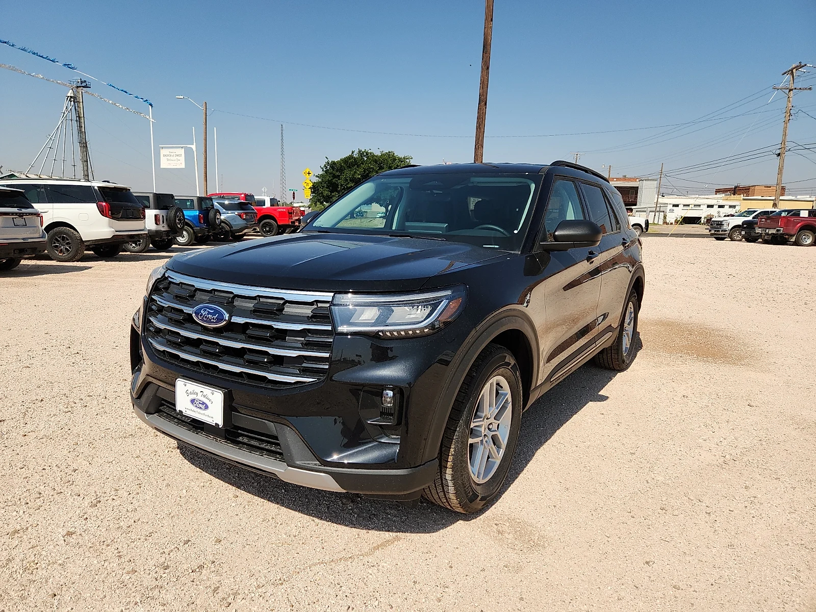 New 2026 Agate Black Metallic Ford Active image 3