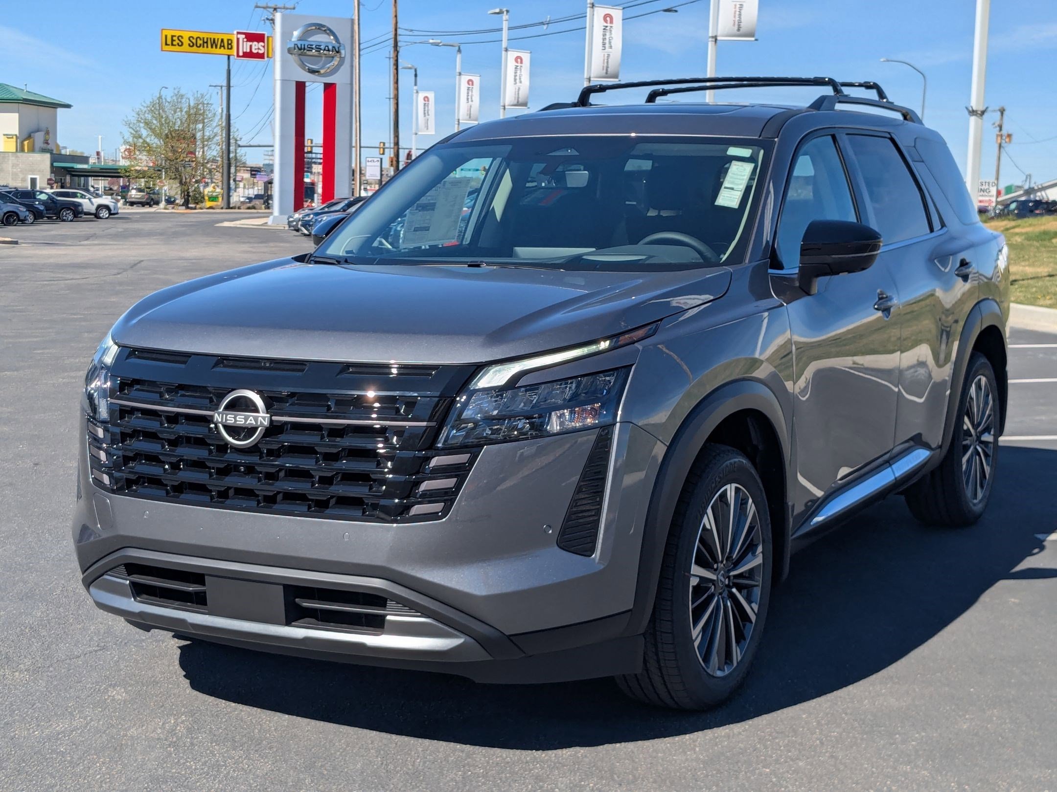 New 2026 Gun Metallic Nissan Platinum image 8