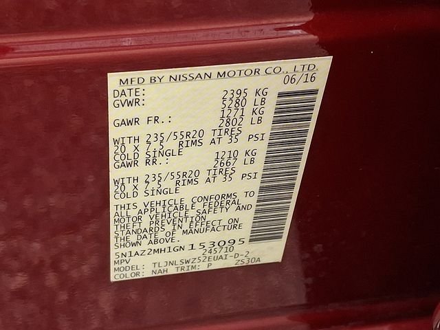 Used 2016 Red Nissan Platinum image 27