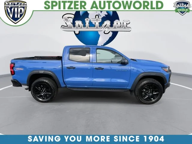 Used 2025 Blue Metallic Chevrolet Trail Boss image 3