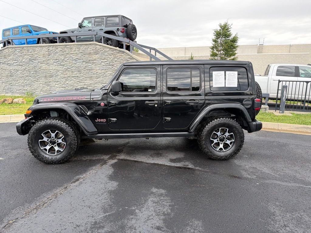 Used 2021 Black Jeep Unlimited Rubicon image 4