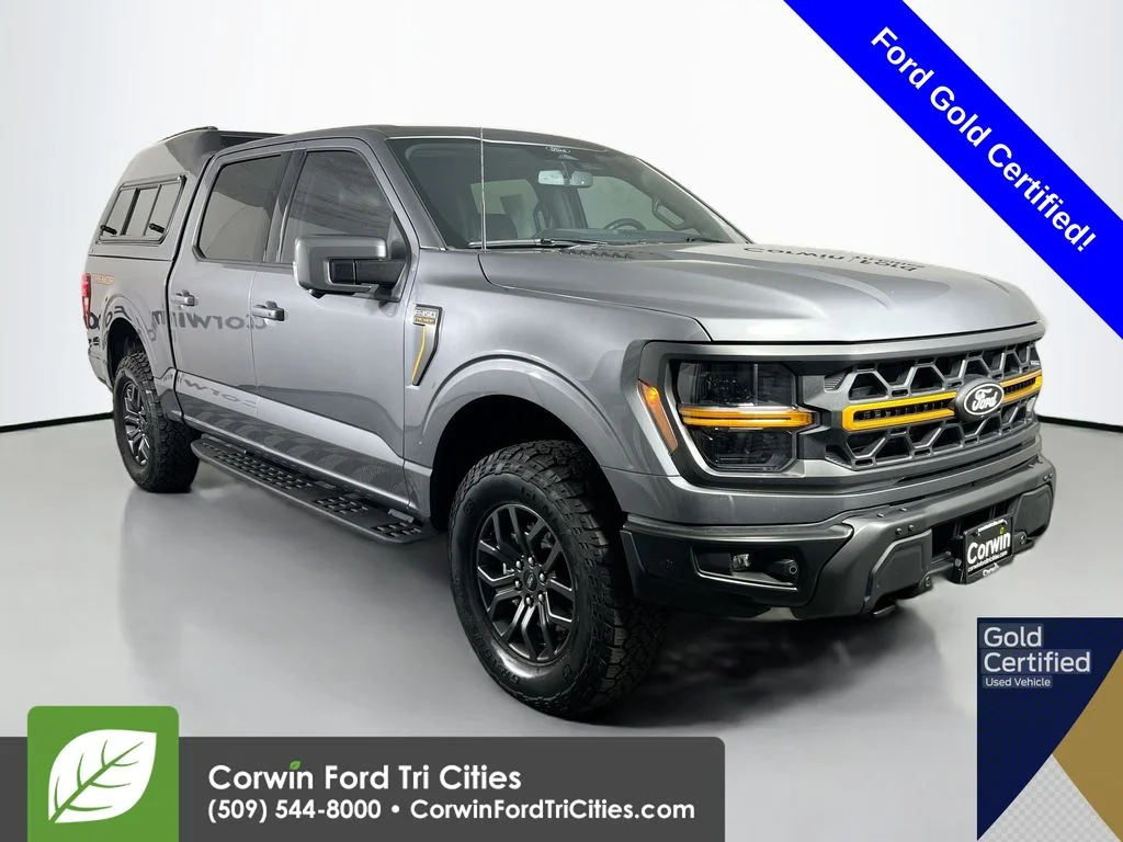 Certified Used 2024 Carbonized Gray Metallic Ford Tremor image 1