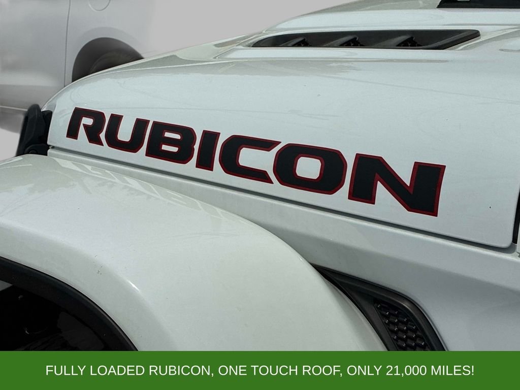 Used 2021 White Jeep Unlimited Rubicon image 15
