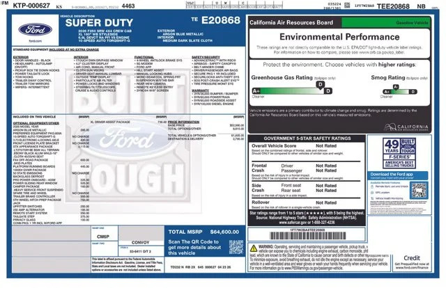 New 2026 Argon Blue Metallic Ford F-250® XL image 70