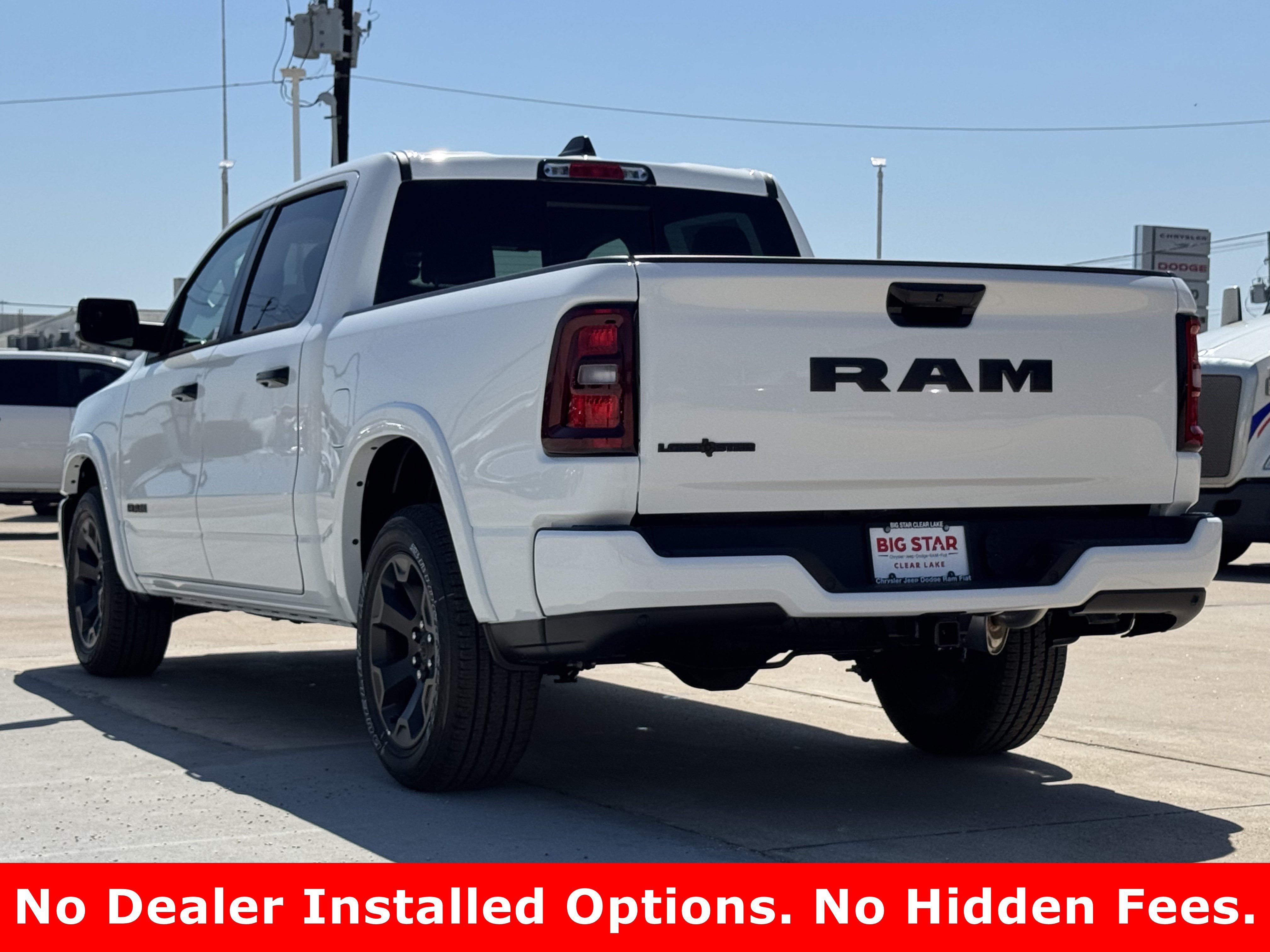 New 2026 Bright White Clear-Coat Exterior Paint RAM Lone Star image 7