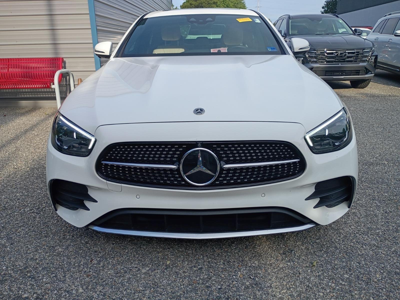 Used 2023 Polar White Mercedes-Benz E 350 image 3