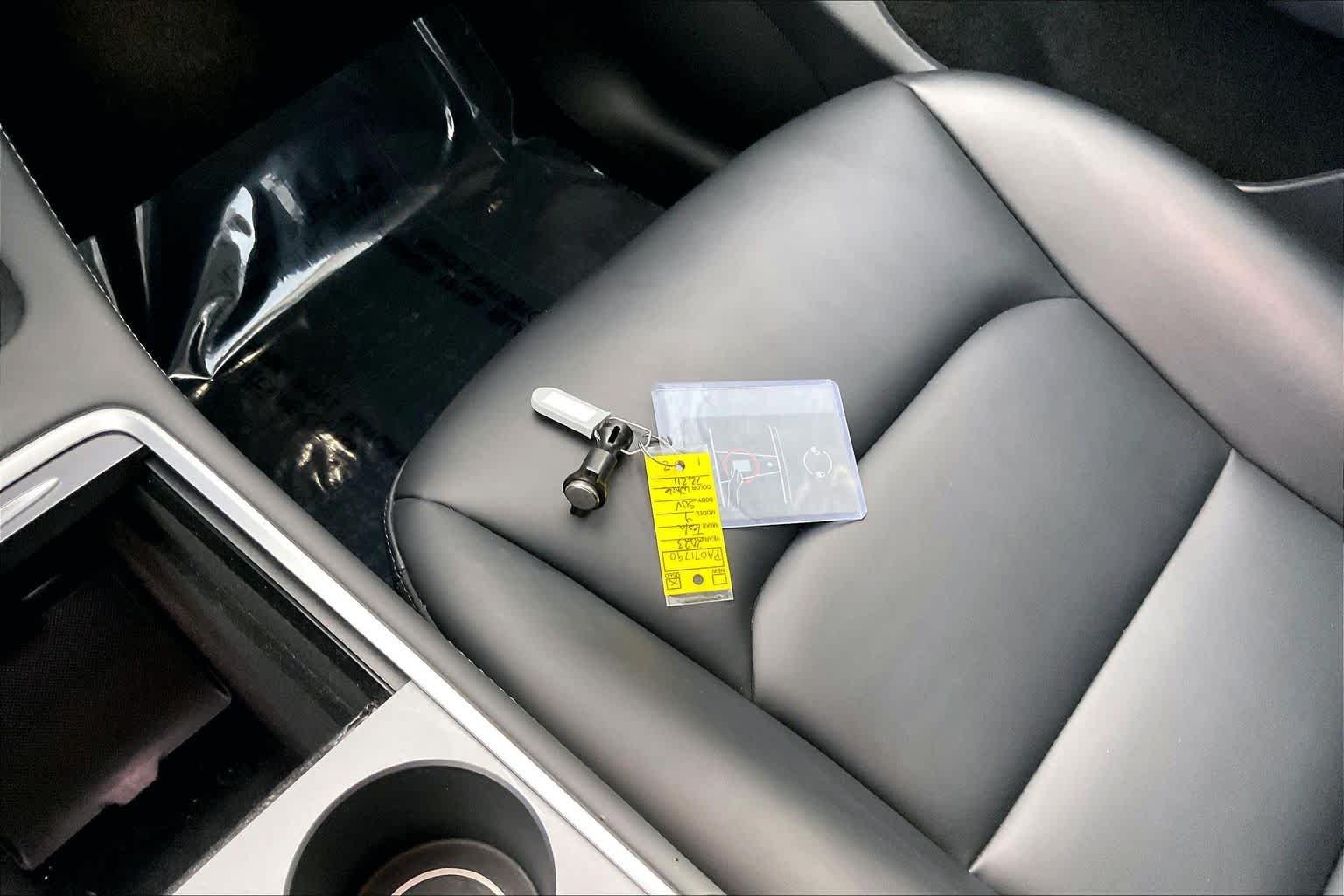 Used 2023 Pearl White Multi-Coat Tesla  image 14