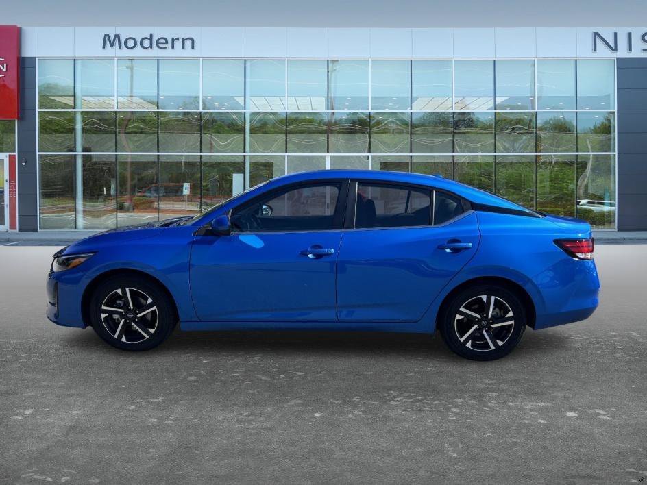 Used 2025 Electric Blue Metallic Nissan SV image 8