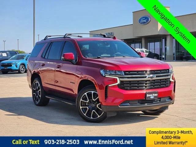 Used 2022 Cherry Red Tintcoat Chevrolet RST image 1