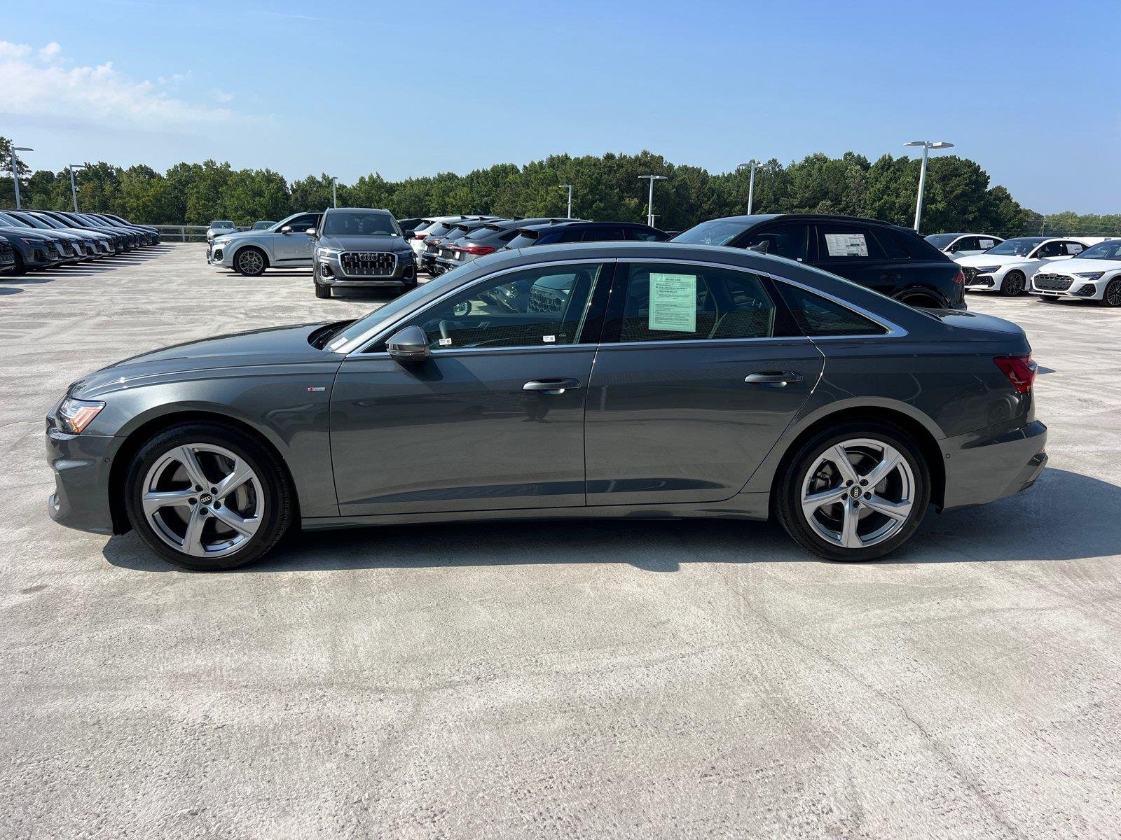 Used 2025 Daytona Gray Pearl Effect Audi Prestige image 8