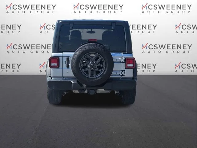 Used 2021 Silver Jeep Unlimited Sport image 4