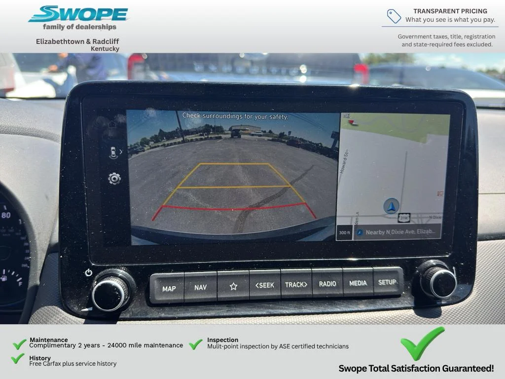 Used 2023 LUNAR WHITE Hyundai SEL image 18