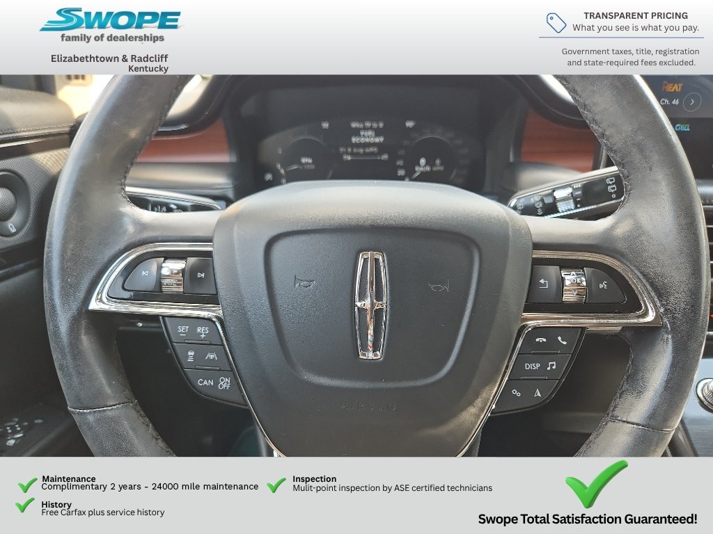 Used 2022 Asher Gray Metallic Clearcoat Lincoln Reserve image 18