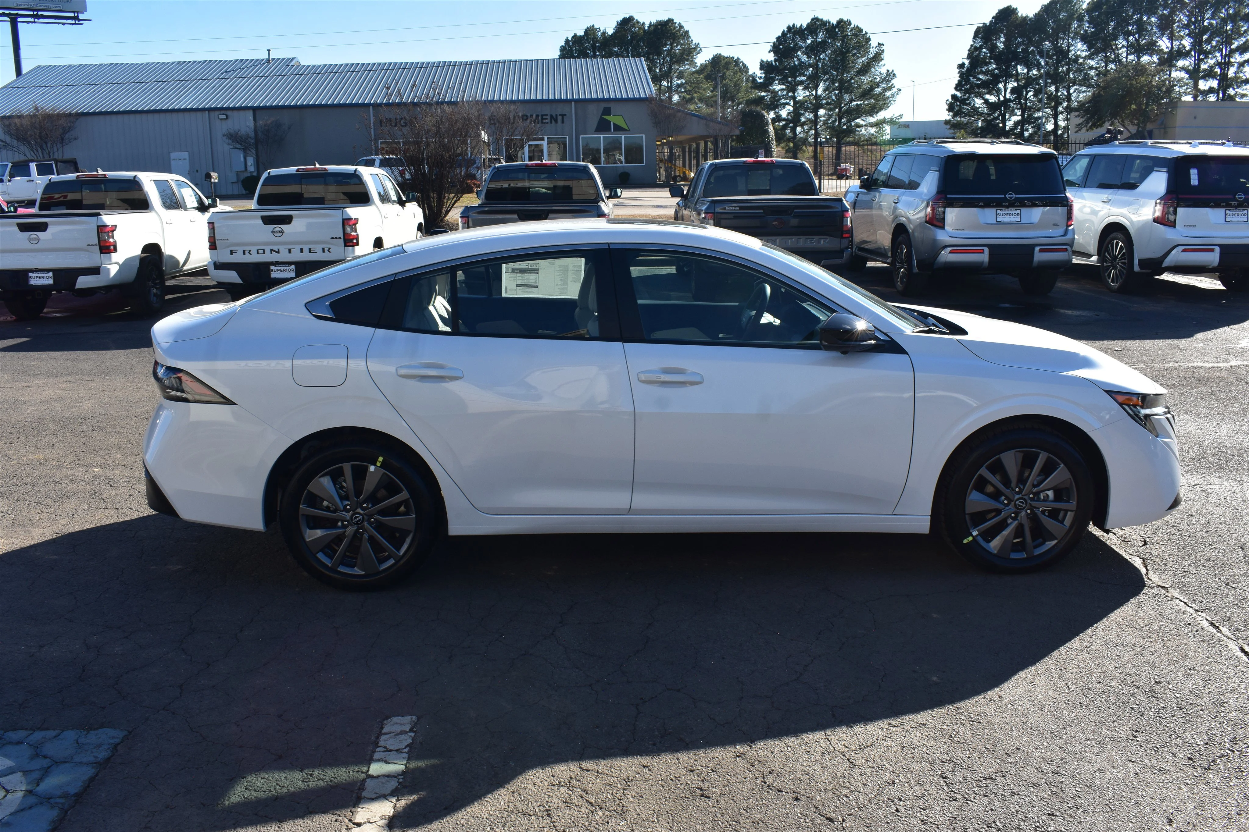 New 2026 Aspen White Tricoat Nissan SL image 4